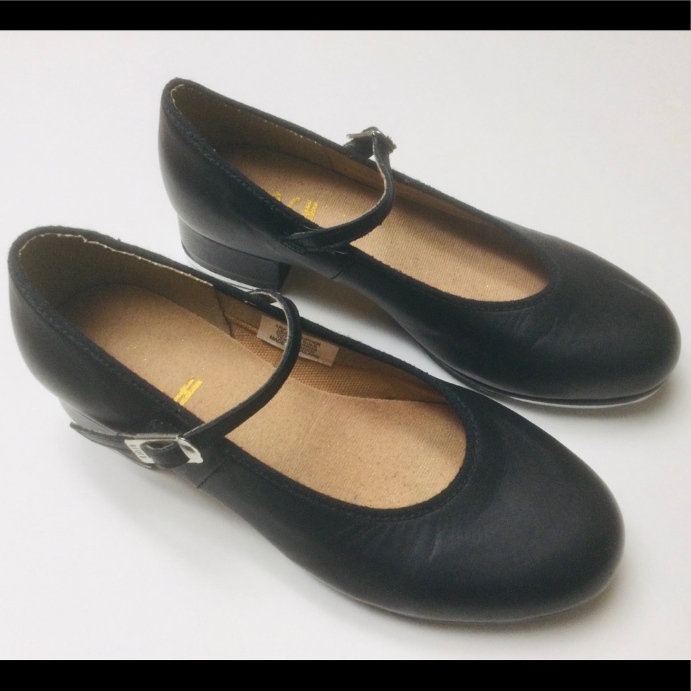 BLOCH - WOMANS - SIZE 5 - BLACK - MARY JANE - TAP DANCE SHOES
